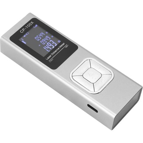 Télémètre laser ultra-fin, rechargeable et de haute précision, mini outil de mesure laser numérique pour une utilisation en intérieur (1/5)