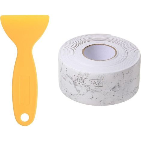 Siegel Dichtungsband Wasserdicht 0.87"B x 10\'L Décoratif Selbstklebend PVC Dichtband Versiegelung (1/5)