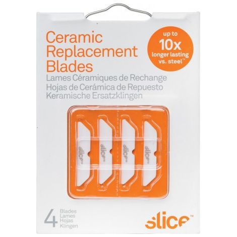 Lames de découpe slice replacement blades double tranchant embouts arrondis