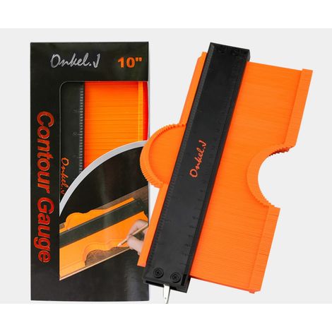 10 pouces verrouillable double échelle élargissement contour contour forme duplicateur jauge facile magnétique aspiration 1pc (1/4)