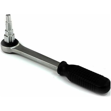 Pair - Clé étagée à cliquet pour radiateur – Acier au carbone – Dimensions 276 x 42,3 mm – Compatibilité 10/11/12,5/16/21 mm (1/5)