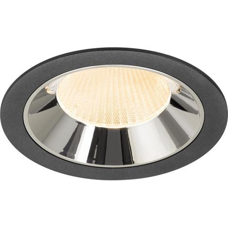 Spot encastré Numinos XL noir/chrome 2700K - 20 deg - 1009920