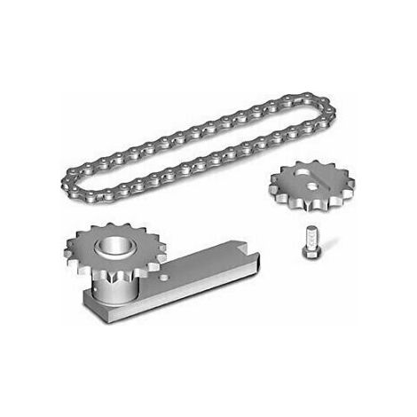 GRUPPO LEVE APERTURA A 360°. CON CATENA RINFORZATA ROGER LT301/R