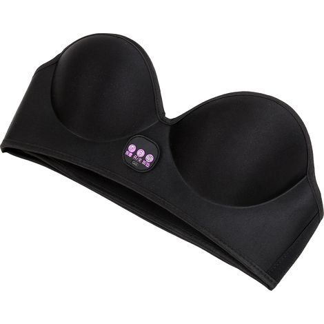 Soutien-gorge chauffant électrique USB massage poitrine 3 vitesses circulation sanguine (1/5)