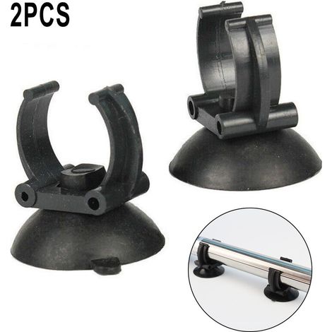 Suction Cup - Aquarium Heater Clip - 30 Mm Diameter - Silicone - For Glass Acrylic Tanks - 2 Pieces (1/5)
