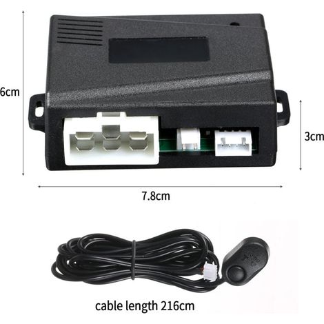 Sistema de sensor de luz automático para automóvil, controla automáticamente el encendido y apagado de las luces mediante 12 V (1/4)
