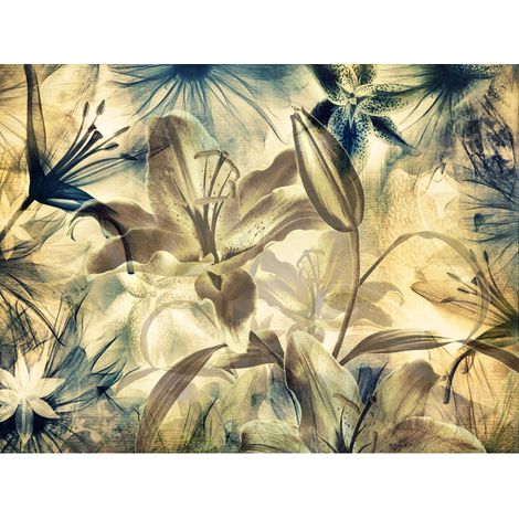 Lilies, photo murale, 360x254 cm, 4 parts (1/3)