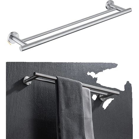 Set di accessori per il bagno, portasciugamani a parete, design moderno, 002YW (1/2)