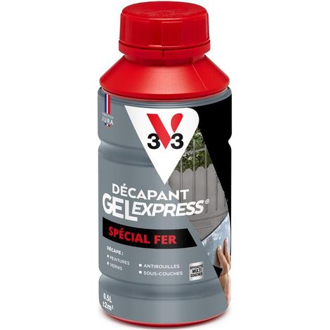 Décapant gel express® Spécial fer V33 0,5L