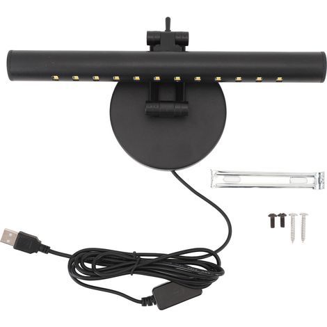 Barre LED Miroir Toivize 25cm Réglable USB Dimmable Lumière Chaude Neutre Blanche Rotation Multi-angle Design Nordique (1/5)