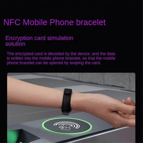 Dispositif de lecture-écriture NFC, lecteur de cartes, décodeur de contrôle d'accès crypté -- (1/5)