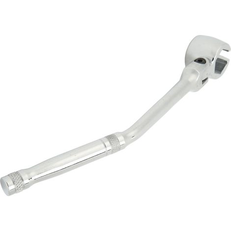 Clé flexible pour sonde lambda, poignée incurvée en acier au chrome-tungstène, outil de démontage pour sonde O2 (1/5)