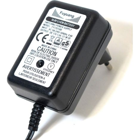 Caricabatterie ENERpower 6S per batterie agli ioni di litio 21,6 V-22,2 V 1 A CC