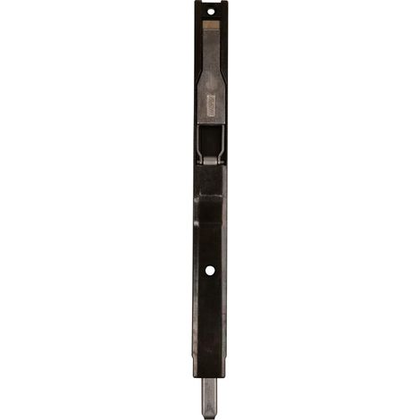 Fapim – Verrou à levier noir Titan 220 mm – Corps en aluminium laqué – Tige en acier inox – Pour bois dur et teck