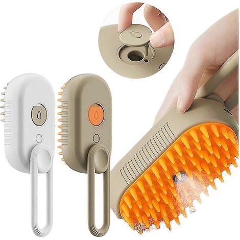 Brosse vapeur anti-poils volants pour chat, peigne 3 en 1 pour chien, peigne durable pour l'élimination des poils d'animaux-AquaForge (1/5)