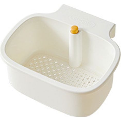 Panier de vidange d évier crépine suspendue pour robinet filtre automatique récupérateur déchets alimentaires la cuisine (1/5)
