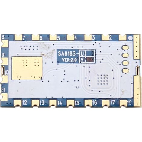 Module Radio Amateur VHF SA818S-V à Monter Soi-Même, Gamme de Fréquences 400-480 MHz, Idéal pour les Passionnés de Radio. (1/2)