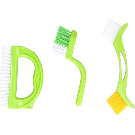 Brosse de Nettoyage pour Joints de Carrelage - 4 Pièces - Idéale Salle de Bain, Évier et Lavabo (1/5)
