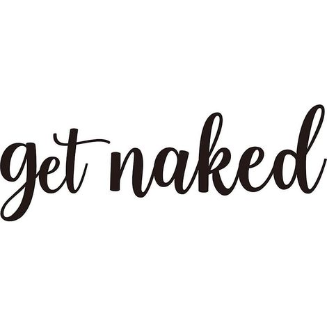 Décoration murale de salle de bain « Get Naked » en lettres métalliques noires, idéale pour une pendaison de crémaillère ou un anniversaire de mariage. Parfaite pour une pendaison de crémaillère ou un (1/5)