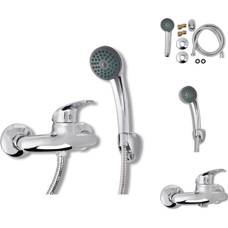 Armaturen - Living Bad Dusche Mischbatterie Set Chrom (1/5)
