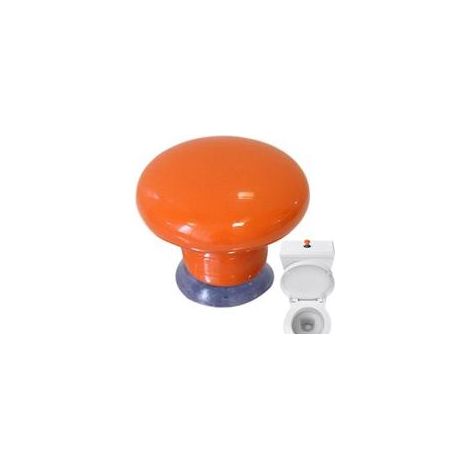 Toiletten-Druckknopf – Selbstklebender Druckknopf-Schubladengriff, Sanitärarmatur für Schlafzimmer, Toilette, Küche, Waschküche, Kinderzimmer, Badezimmer (1/5)
