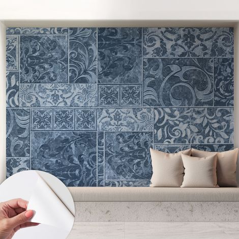 Fotomurale adesivo - Carta da parati adesiva - per la cucina camera da letto per la soggiorno - Ornamenti vegetali 208x146 cm (1/5)
