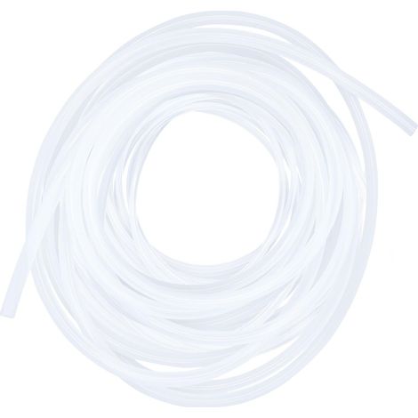 Tuyau flexible en silicone transparent pour transfert de pompe, aquarium - Diamètre intérieur : 10 mm x 13 mm - Diamètre extérieur : 9 m (1/5)