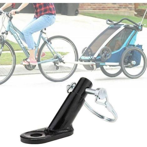 Boucle de fixation de remorque, connecteur coudé de fixation de remorque de vélo (1/2)