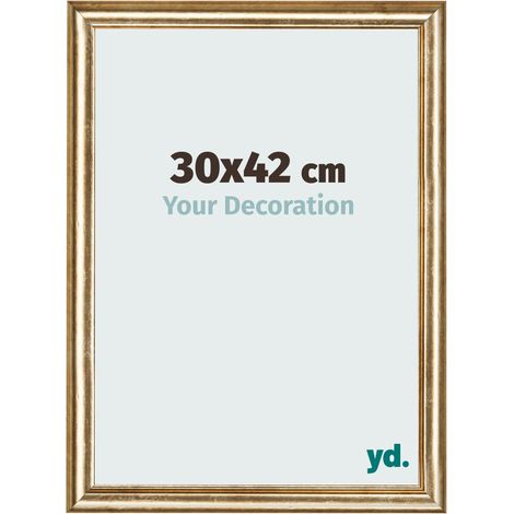yd. - Cadre photo 30x42 - Or Antique - MDF - Lazio (1/5)