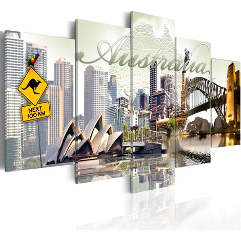 Quadro - Welcome to Australia - 200x100 (1/4)