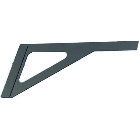 Équerre de vitrier 60cm – Pour bois dur – Écharpe intégrée pour excellente tenue des cotes – Angle d'inclinaison 90° – Bohle