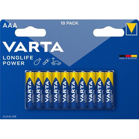Batterie Varta Alcali High Energy Aaa 10X Blister (20)