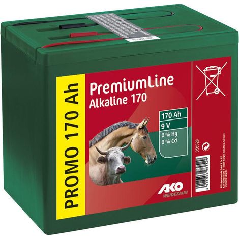 Alkali-Batterie 9 V 170 Ah AKO 350528