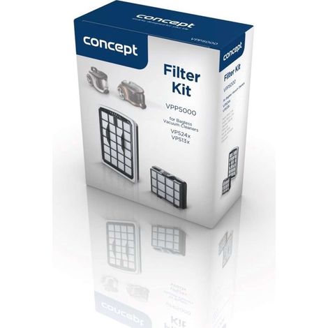 Concept - Juego de filtros para aspiradoras, 2 piezas vpp5000