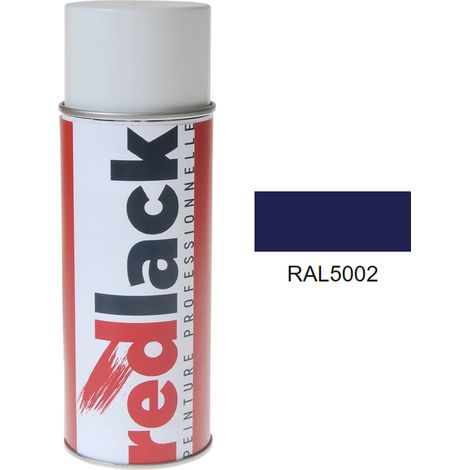 Bomboletta di Vernice spray 400ml – RAL 5002 – Blu oltremare – lucida – multisupporto – Redlack