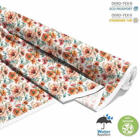 OUTDOOR DEKOSTOFFE OXFORD - Motiv Blumen I DX5181 (1/5)