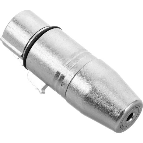 Adaptateur Audio XLR Femelle vers XLR Femelle 3 Broches Transmission Claire Compact pour Mixeur et Amplificateur (1/5)