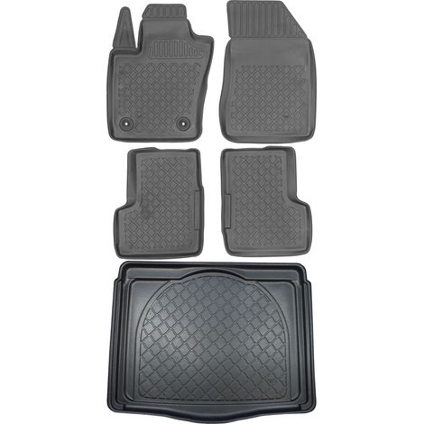 Set di tappetini per auto e tappetino per bagagliaio per Jeep Renegade SUV dal settembre 2014 al giugno 2018.