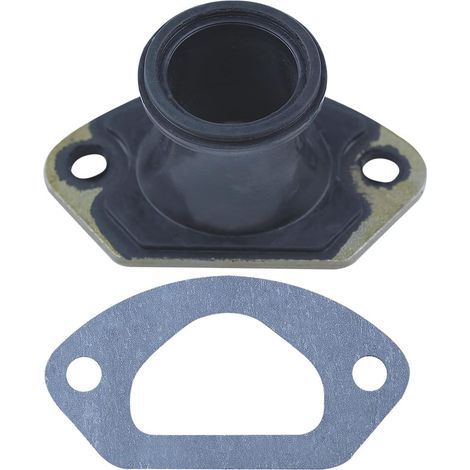 2 pièces Collecteur d'échappement et d'admission pour tronçonneuse chinoise 45CC/4500 52CC/5200 58CC/5800, collecteur d'échappement et d'admission, joint. (1/5)