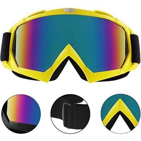 Lunettes de Protection Anti-Poussière - Masque - Adulte - Multisport (1/4)