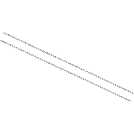 2-Pièces Extra Longue Torsion Perceuse Mèche pour Cuivre Métal (1/5)
