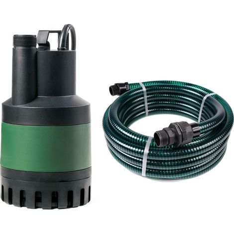 DAB Nova Up 180 M-NA mit Ablaufschlauch 7 Meter - Flachsauger-Tauchpumpe - 7.500 L/Std. - 280W - Förderhöhe 5 m - Korngröße 10 mm - Tauchpumpe