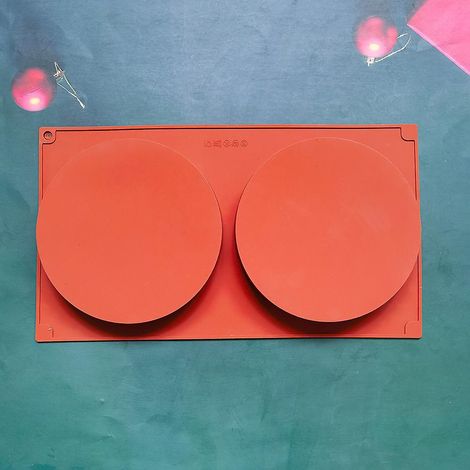 lot De 2 Moules Gteau Ronds En Silicone De 15,5 Cm Pour La Cuisson, Moules De Cuisson Antiadhsifs Et Dgagement Rapide Pour Les Gteaux En Couches (1/5)