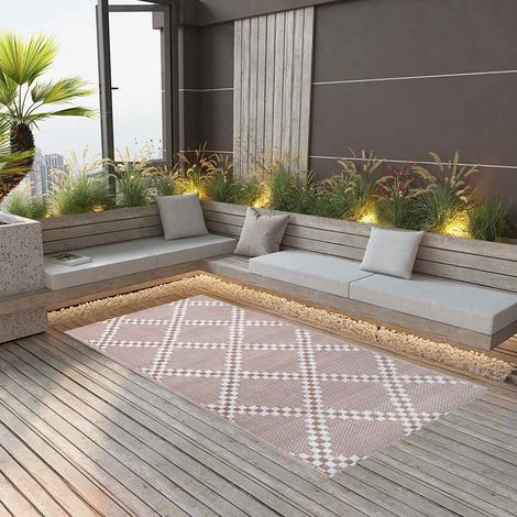 vidaXL Tapis d'extérieur ARAKIL marron 120x180 cm PP (1/5)