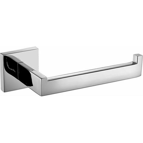 royaluxe - Porte Rouleau Papier Toilette 304 Acier Inoxydable Métal Chromé Miroir Poli supports de conception Porte-papier + Matériel de montage Dérouleur Papier Accessoirs WC Distributeur Papier (1/5)