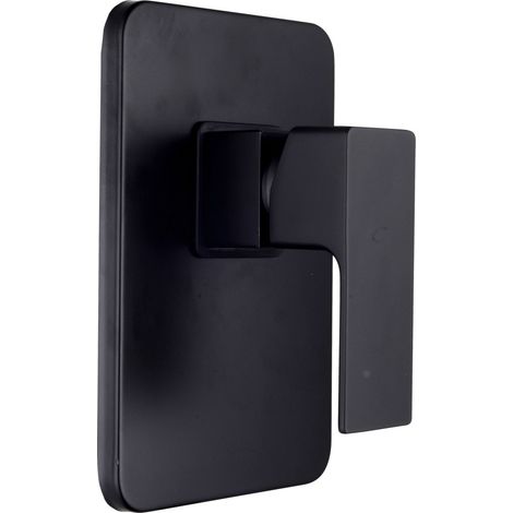 RUBINETTO SERIE ELEGANT MONOC.INCASSO DOCCIA NERO OPACO