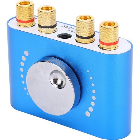 Amplificateur Stéréo Bluetooth 20W+20W 2 Canaux avec Lecteur Numérique, Alimentation DC 8-24V (1/5)