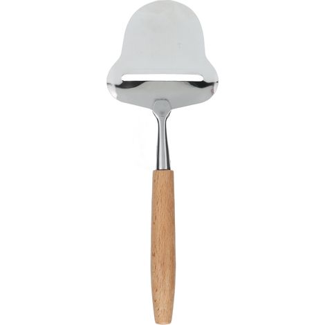 Käsereibe aus Edelstahl mit Holzgriff für halbfesten Käse, einstellbare Reibestärke (1/5)