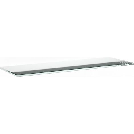 MENSOLA MOD.VITRA MM.6 TRASPARENTE CM.12x45. Prezzo per 1 pezzo. (1/2)