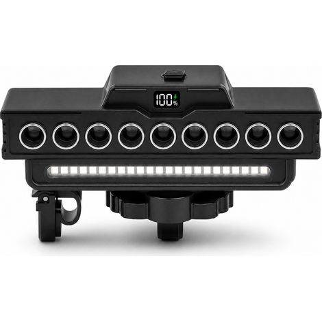 Rechargeable Front Bike Light with Waterproof Horn Night (1/5)